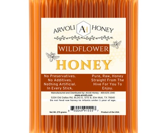 Raw Honey Sticks ( 50 Pack )