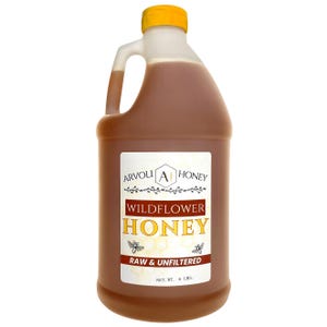 Raw Honey Bulk - Half Gallon of Honey - 6 Pounds
