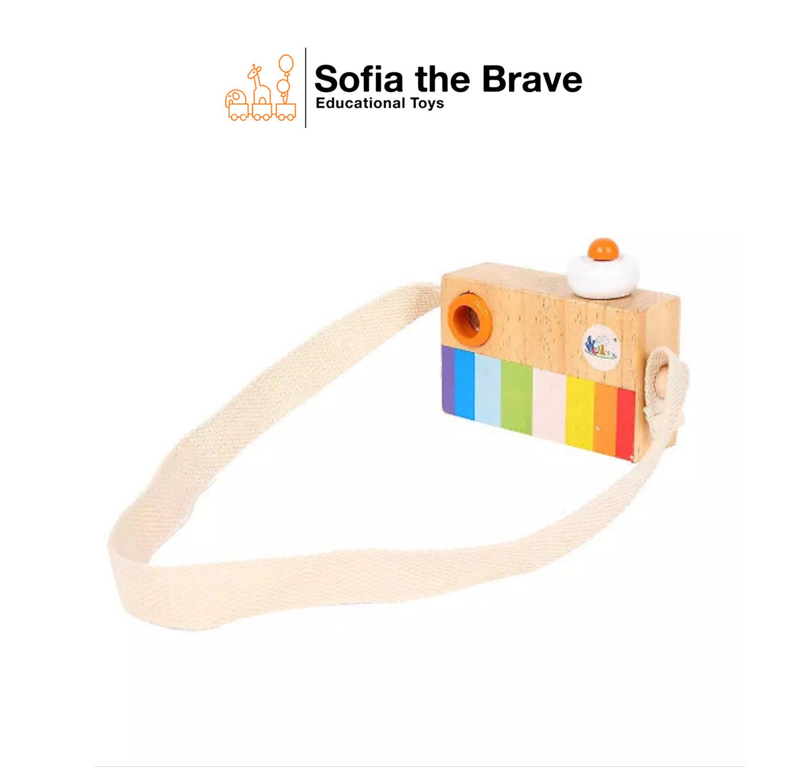 Wooden Camera Kaleidoscope Lens Educational Finemotor Etsy