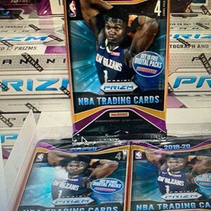 Lot unique de boîtes de basket-ball Panini Prizm 2019-2020 - ZION/MORANT RC !