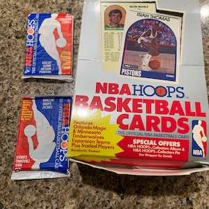 Serie de baloncesto Hoops 1989/90, paquete de 2 (lote de 2) David Robinson, Steve Kerr RC