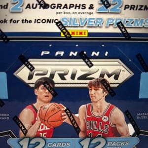 Boîte de passe-temps de basket-ball Prizm Panini 2024/2025