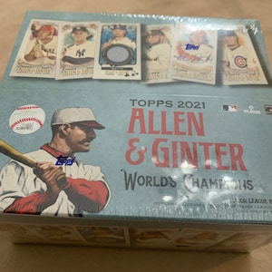 Scatola al dettaglio da 24 confezioni di Topps Allen & Ginter Baseball 2021