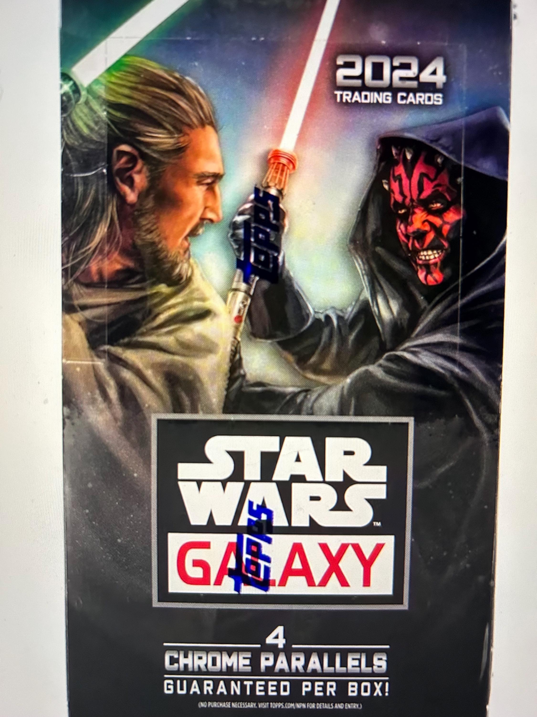 2024 Topps Star Wars Chrome Galaxy Hobby Box - Etsy