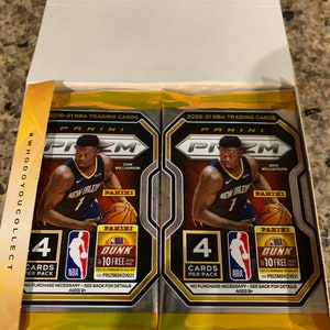 2020/21 Panini Prizm Basketball Retail Pack. ( 1 Pack Lot) rookies Lamelo Ball, Wiseman.