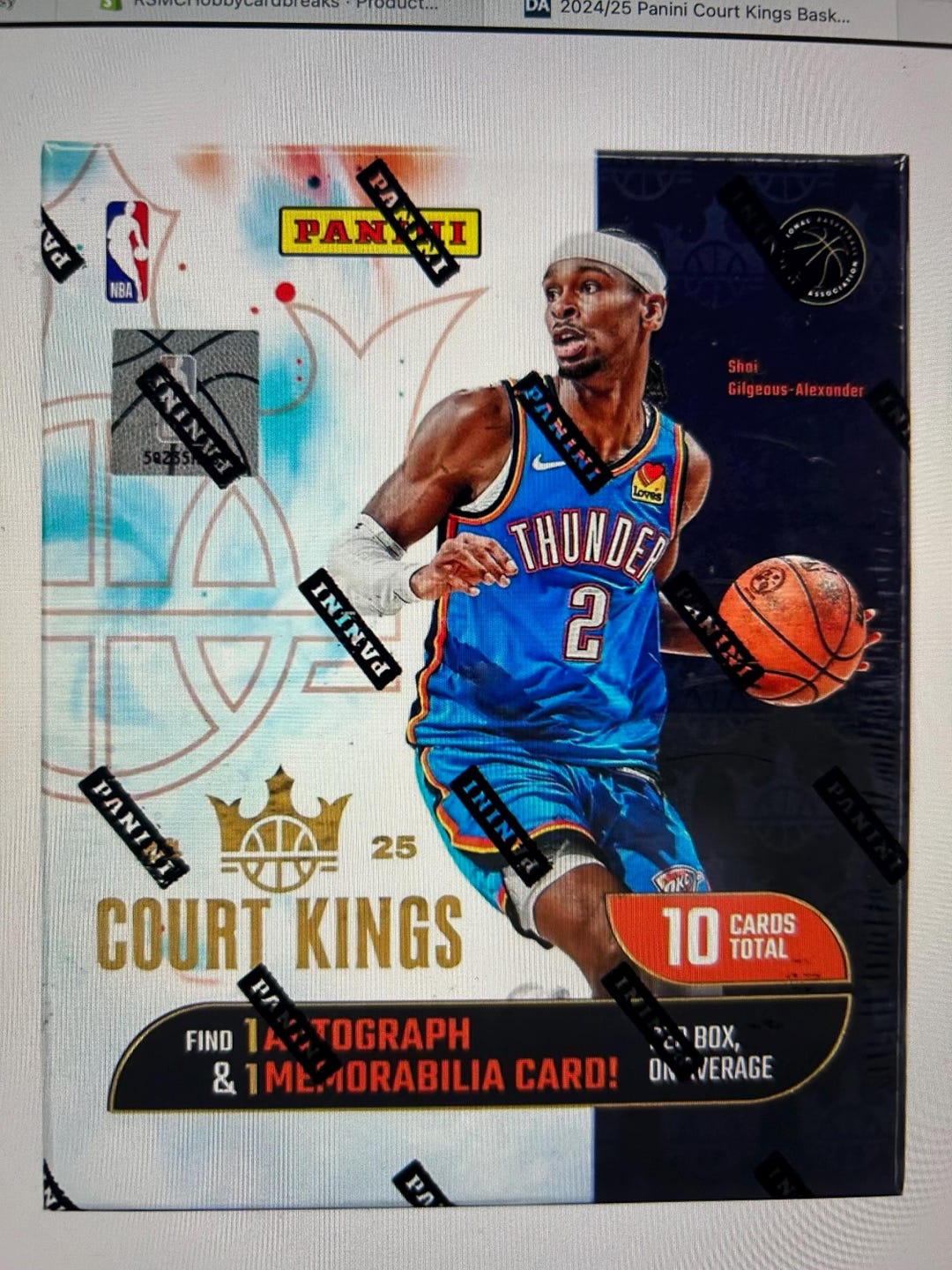 2024/25 Panini Court Kings Basketball Hobby Box - Etsy Norway