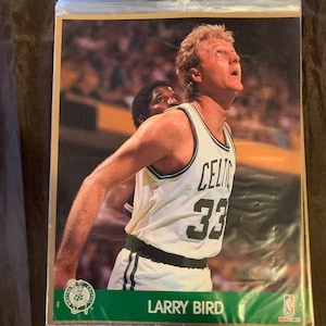 1990 NBA Creolen Vintage Larry Bird 20x10 Boston Celtics Foto