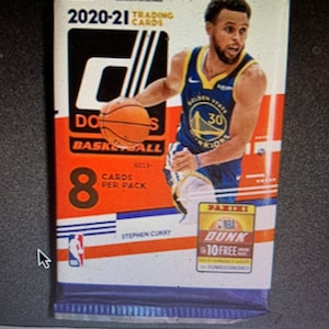2020-2021 Panini Donruss Basketball 1 Single Retail Pack Sealed