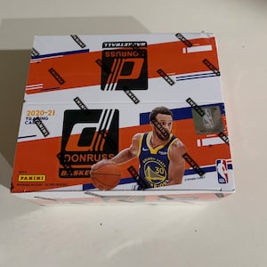 Lot de 24 ballons de basket-ball Panini Donruss 2020/21, boîte au détail