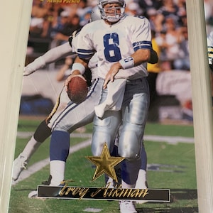 1996 Troy Aikman Pinnacle Action Packed Jumbo #3 of 4 HOF