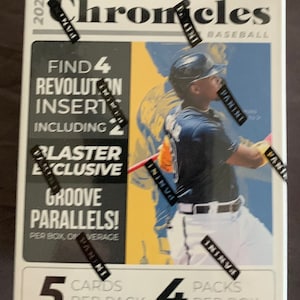 2021 Panini Chronicles Baseball trading card blaster box