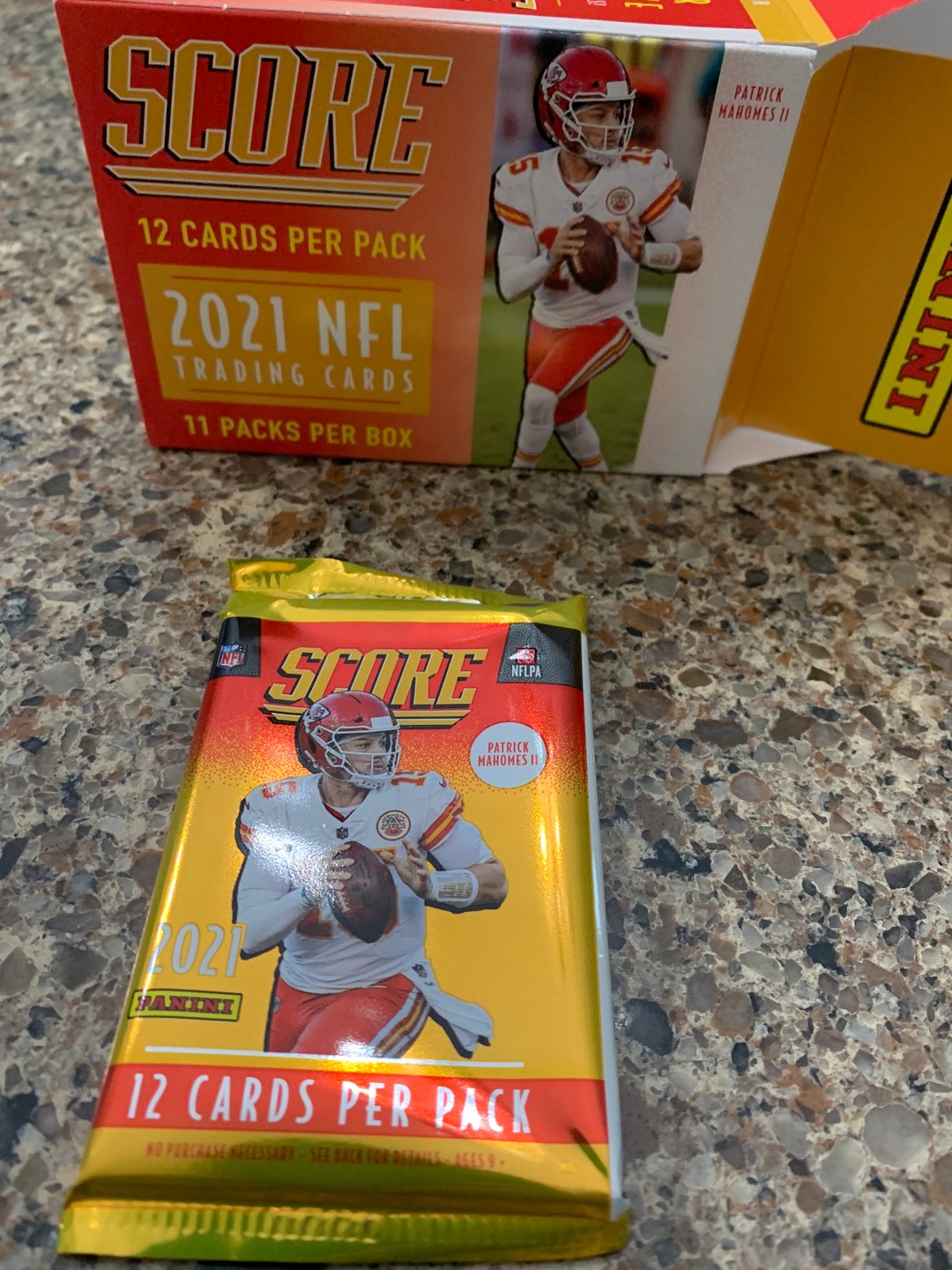 2021 Panini Score Football Blaster Pack Lawerence
