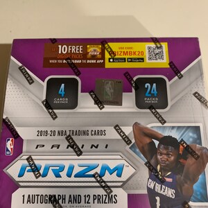 Boîte de basket-ball Panini Prizm 2019-2020 - ZION/MORANT RC !
