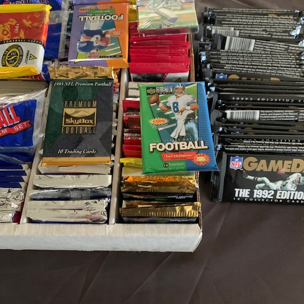 Football Cards Packs Etsy