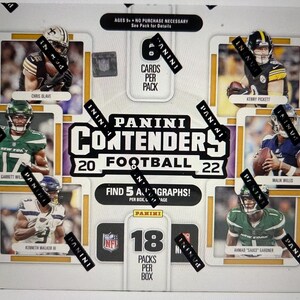 2022 Panini Contenders Football Hobby Box