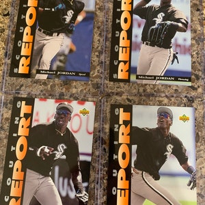 1994 Upper Deck Michael Jordan Minors Rookie Scouting Report Set Jumbos sr1-sr5