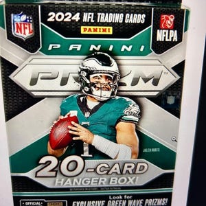 2024 Panini Prizm Fussball Aufhänger Box. Exklusive Green Wave Prizms!
