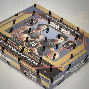 Caixa de basquete com escolhas do draft Panini Prizm 2023/24