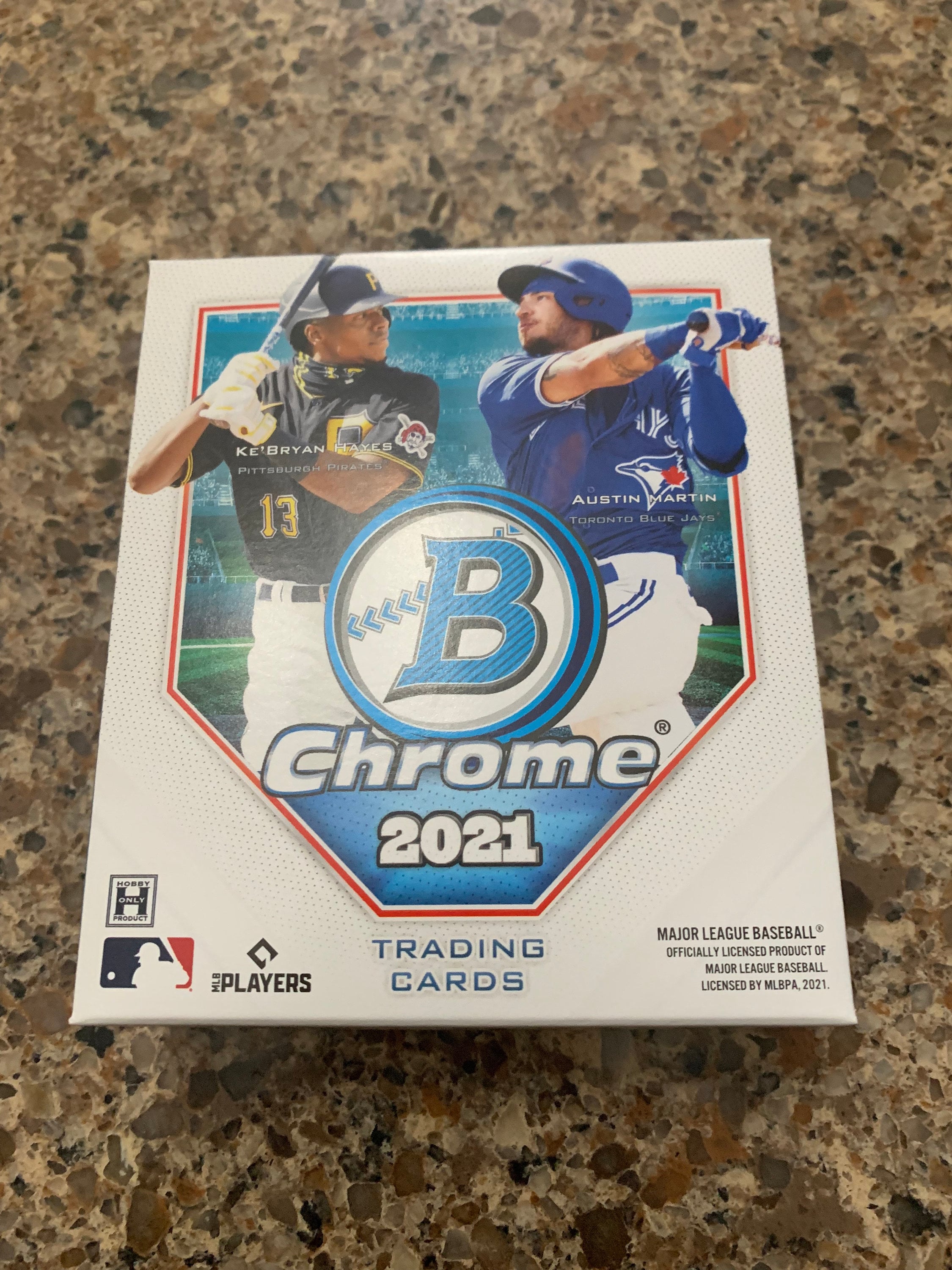 This is for One Mini Box of 2021 Bowman Chrome Baseball Look 