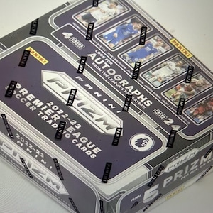 2022/23 Panini Prizm Premier League EPL Soccer Retail 24-Pack Box