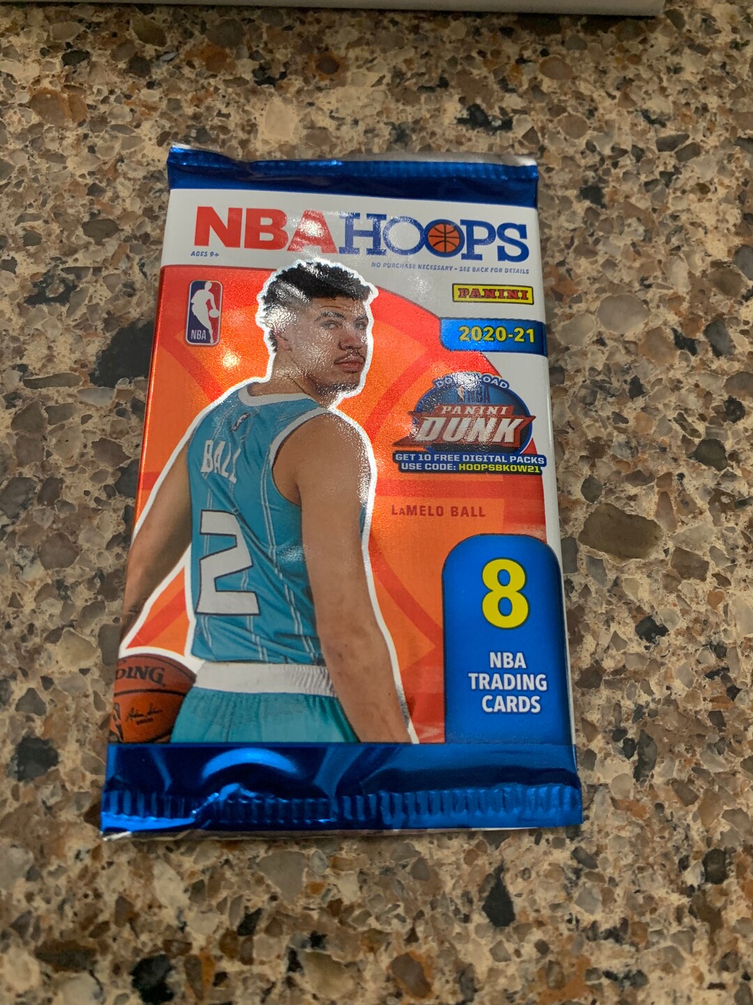 2020-21 Panini NBA Hoops Hobby Pack Lemelo Ball Rookie  Insert or Parallel per