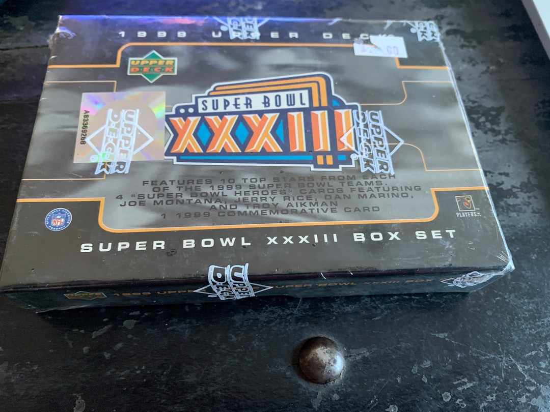 1999 Upper Deck Super Bowl XXXIII (33) Box Set, FACTORY SEALED - Etsy