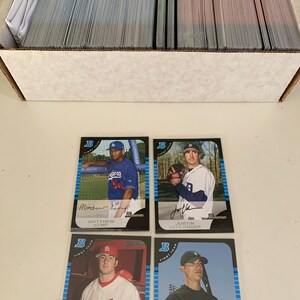 2005 Bowman Baseball Complete set 1-330 Kemp Verlander Rookies
