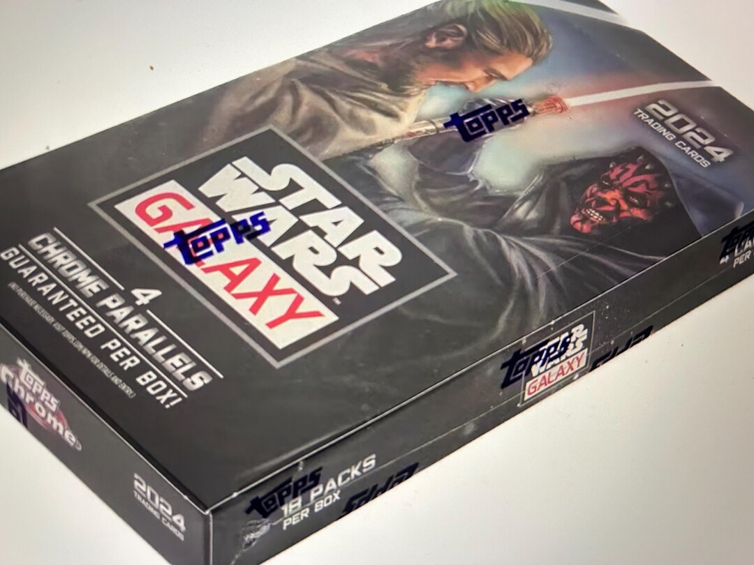 2024 Topps Star Wars Chrome Galaxy Hobby Box - Etsy