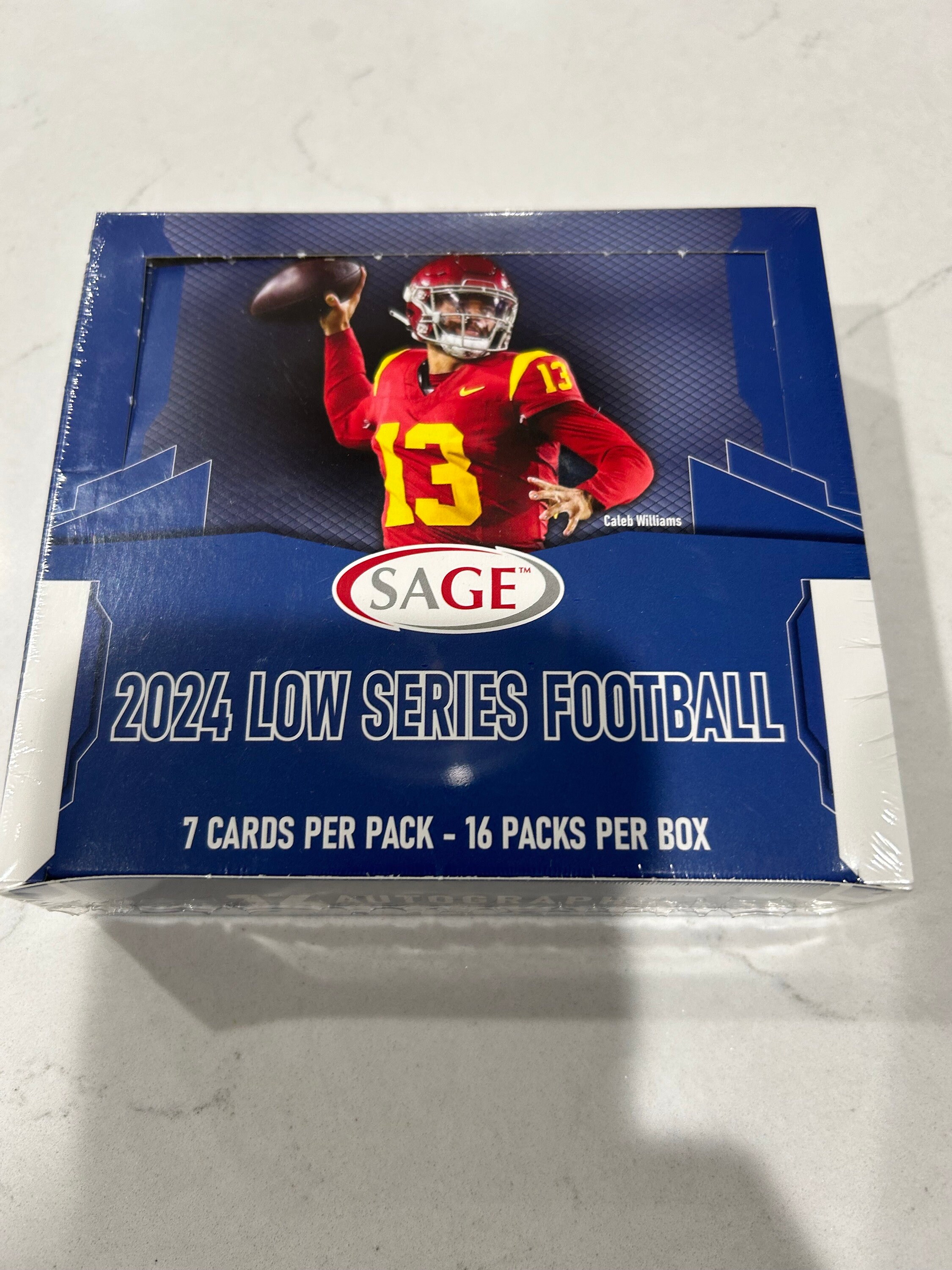 2024 Sage Low Series Football Hobby Box Caleb Williams RC Etsy