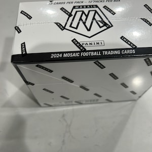 2024 Panini Mosaic Football Jumbo Value 12-Pack Box
