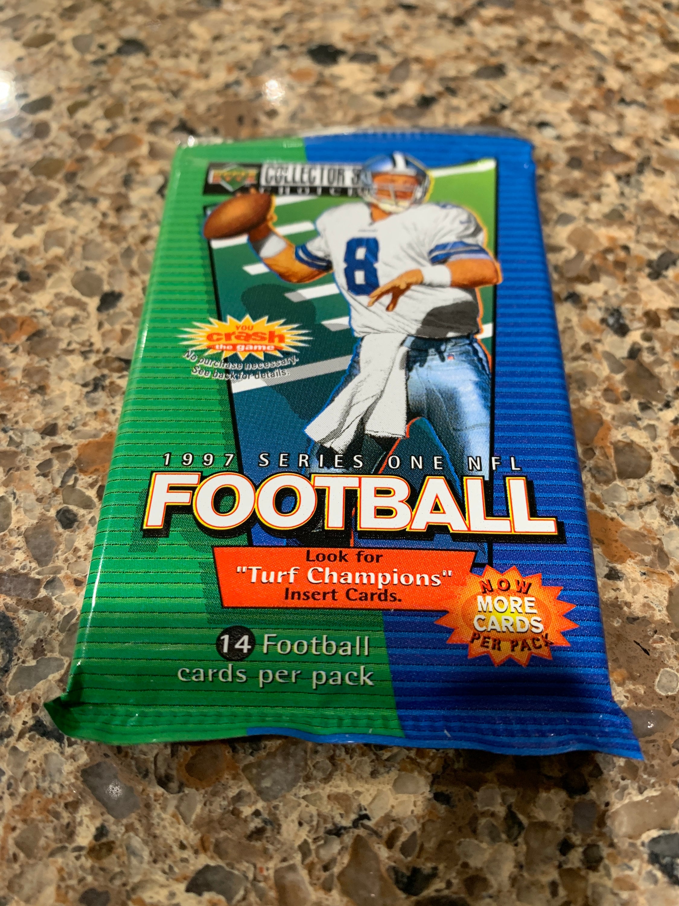 1997 Upper Deck Collector's Choice Series 1 Football Hobby Pack - Etsy
