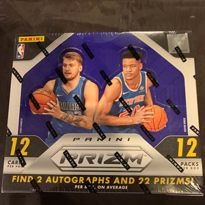 2018-19 NBA Panini Prizm Basketball Sealed Trading Card 12-Pack Hobby Box