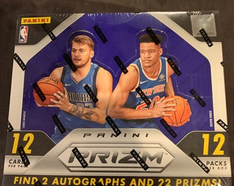 2018-19 NBA Panini Prizm Basketball Sealed Trading Card 12-pack