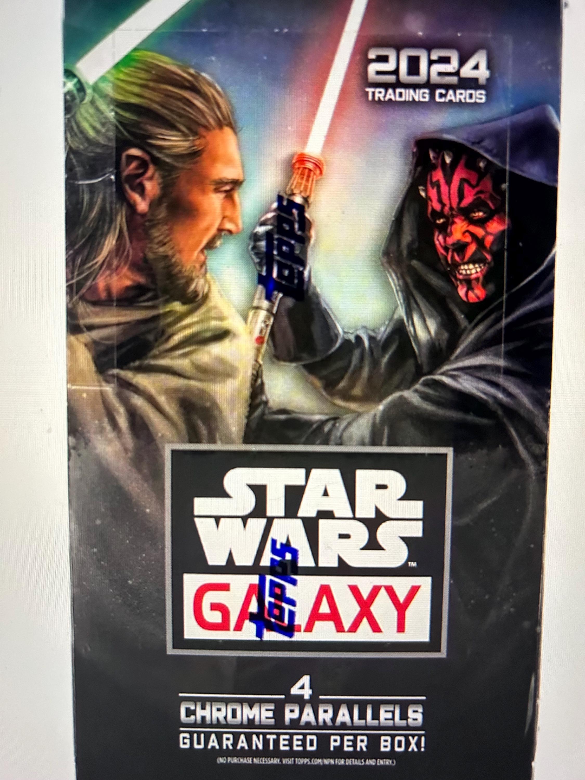 2024 Topps Star Wars Chrome Galaxy Hobby Box - Etsy