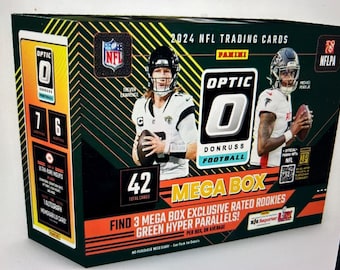 2024 Panini Donruss Optic Football メガボックス (グリーン ハイパー