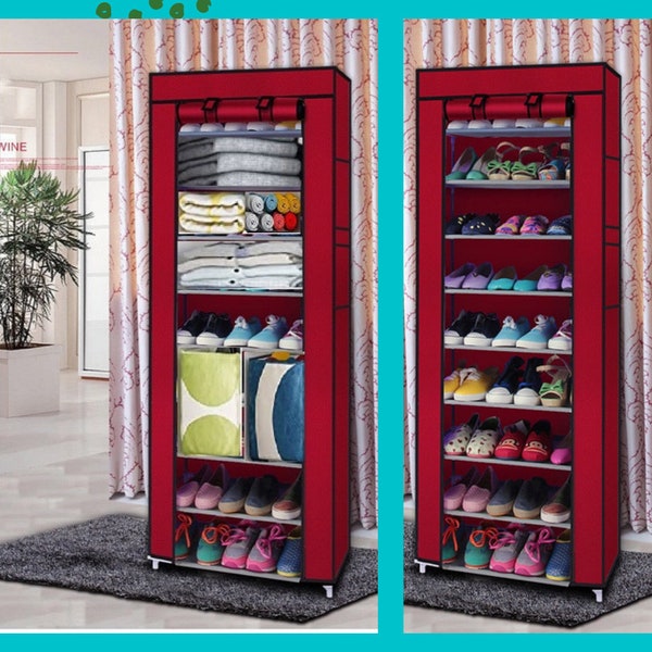Shoe Rack 10 Tier, Water and Dust Proof