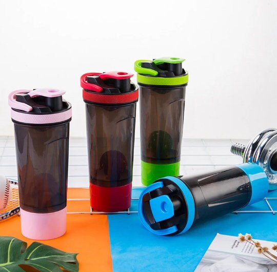 Screw Cap Plastic Gym Shaker Bottle, Use For Storage: Juice, 500ml