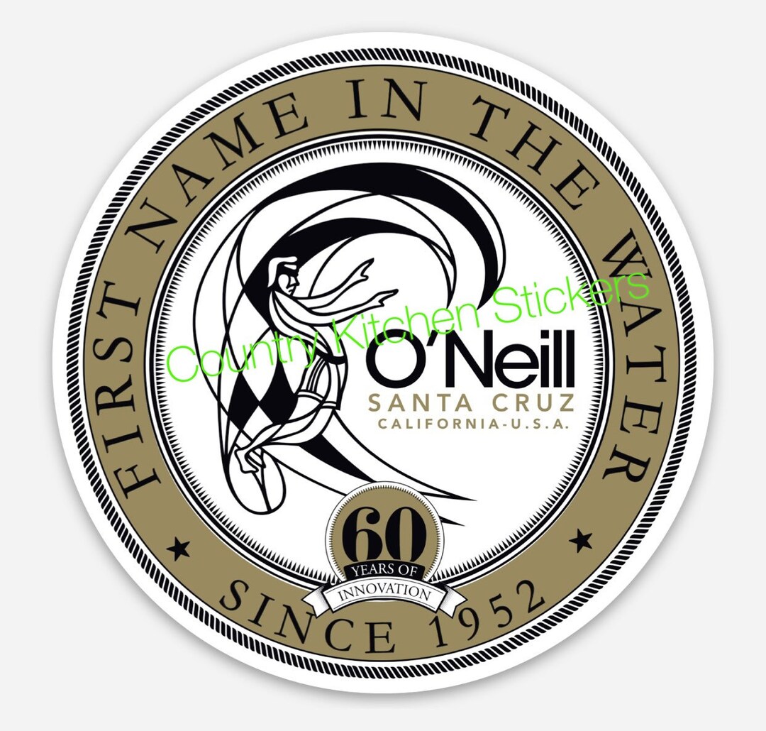 Vintage Oneill Surf Shop Santa Cruz California Mermaid Etsy