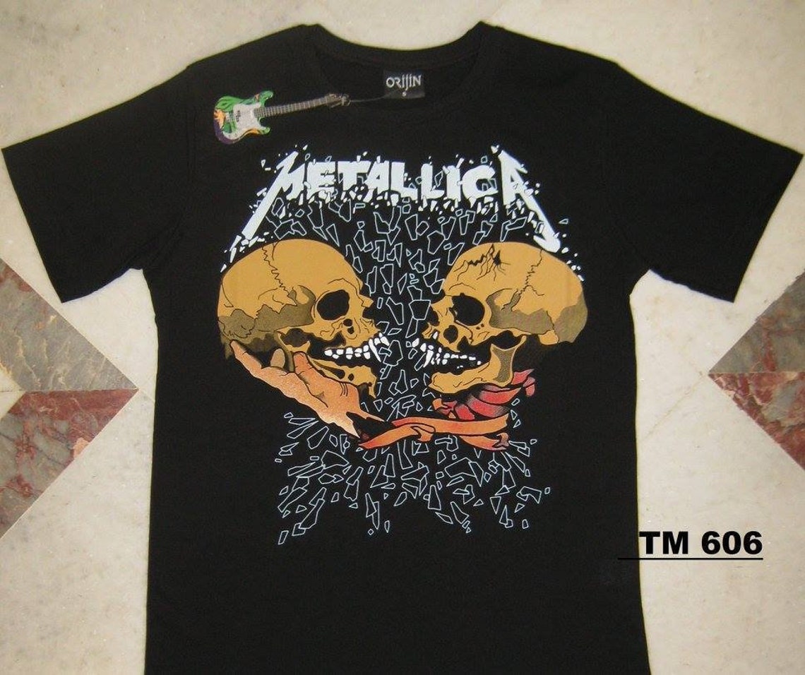 Metallica Group Tshirt Metallica Heavy Metal Music Unisex Etsy