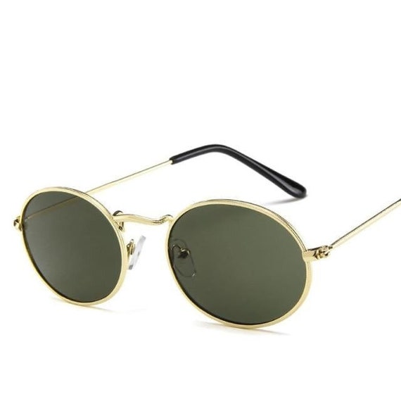 Retro Oval Sunglasses For Women Designer Glasses … - image 5