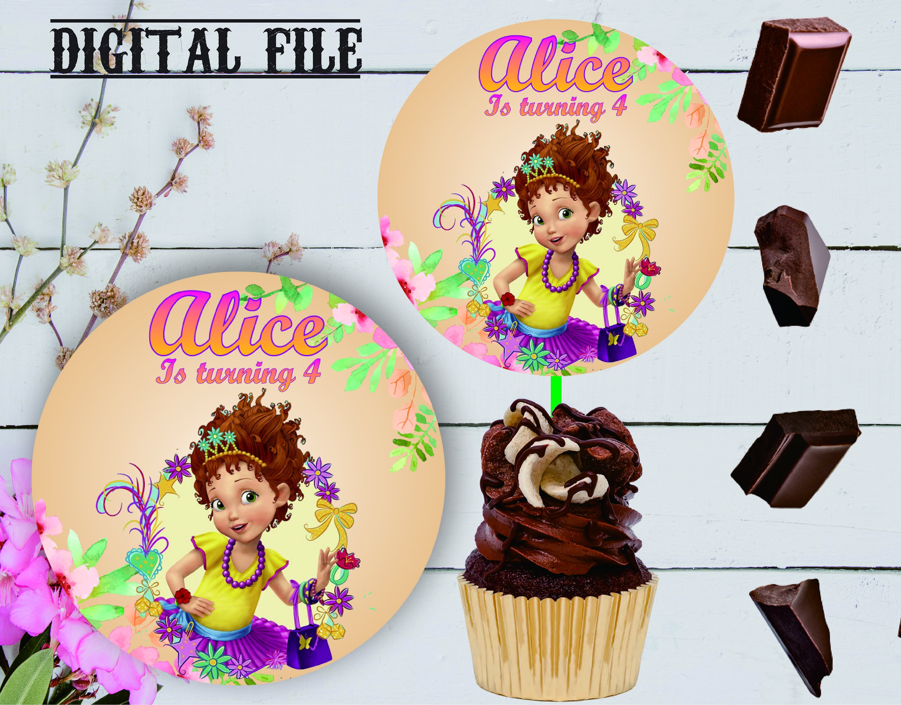 Fancy Nancy Cupcake Toppers Birthday Party Fancy Nancy Etsy fancy-nancy-cupcake-toppers-birthday-party-fancy-nancy-etsy