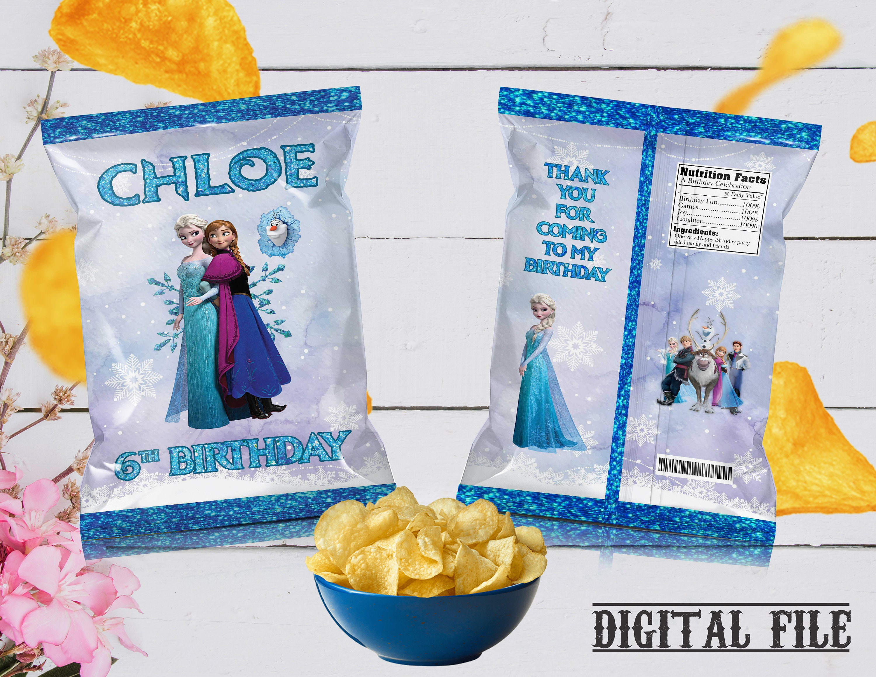 Chips Bags Frozen 2  Boni Fiesta