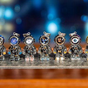 Cyberpunkketting met robothanger, unieke circuitketting, IT-tech-ketting, chic cadeau voor techneut, coole accessoires voor techliefhebber