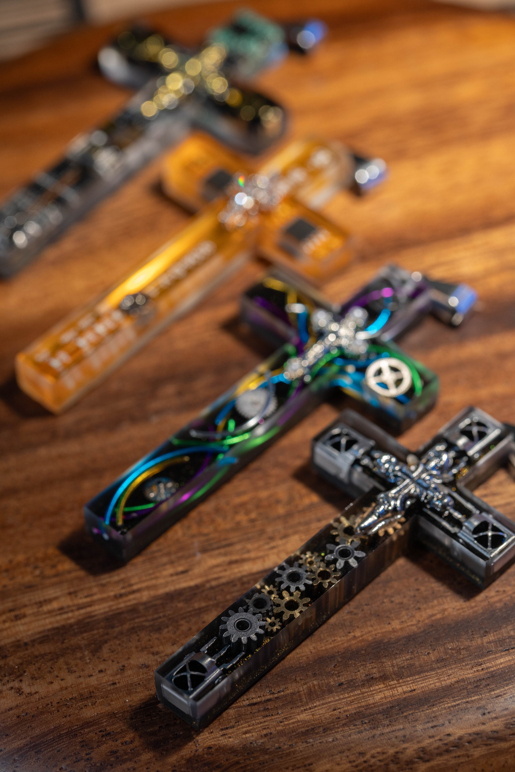 アクセサリー pete36 Venezia Petite Cross Necklace - Brighton