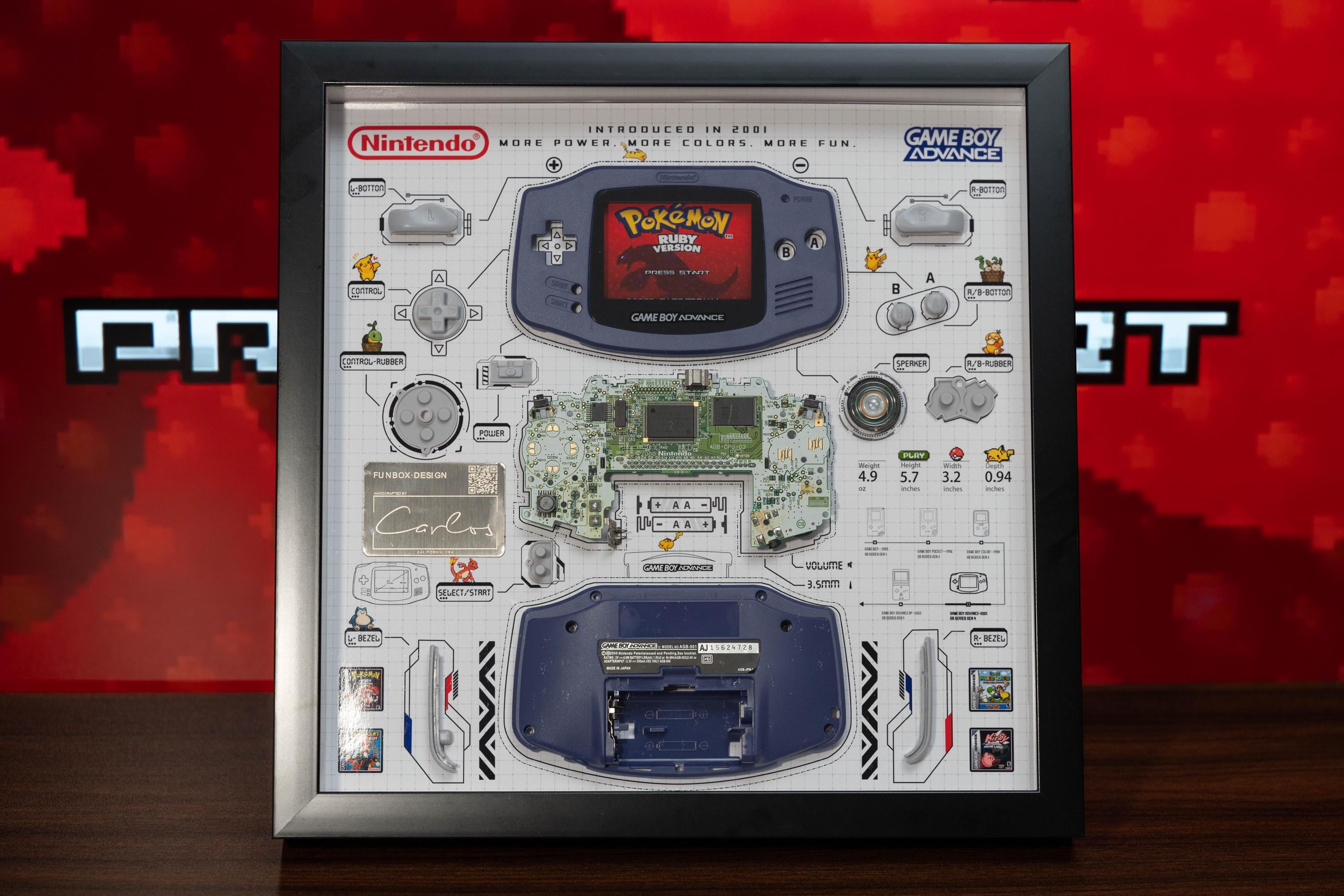 ゲームボーイアドバンス - Framed Art of Game Boy Advance No.003 Framed Art of Game Boy Advance No.003