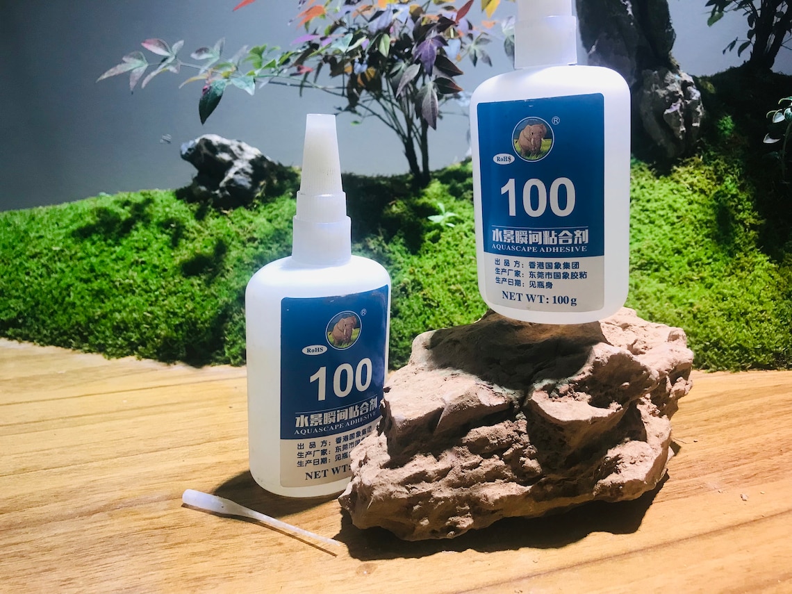 Terrarium Adhesive Instant Rock Glue Aquascape Adhesive Etsy