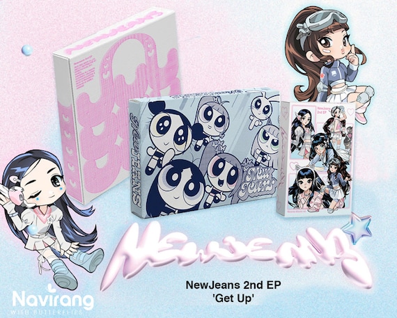 Newjeans - NewJeans 2nd EP 'Get Up' (The POWERPUFF GIRLS X NJ Box ver.) -  CD 