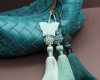 Schmetterlingsjade (Kunststoff) zum Dekorieren von Norigae - koreanische Tradition Hanbok Accessory