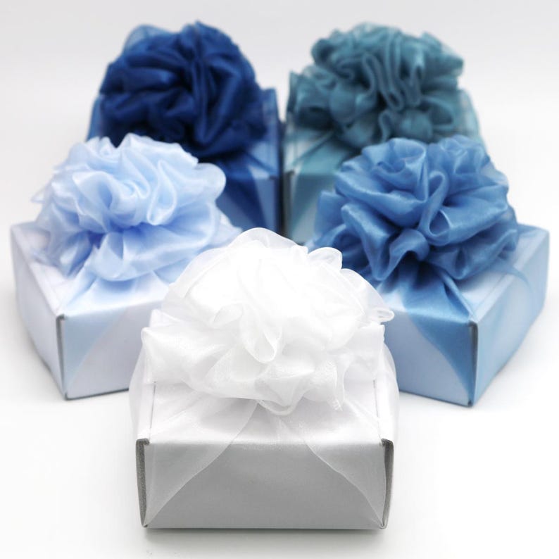 Flower Bojagi 5 set- Korean Tradition Wrapping Cloth, Handmade | Fabric Dohl Party Table Decor 돌 백일 image 3