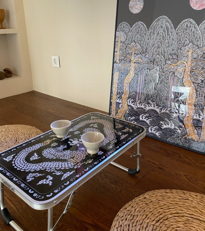 Navirang Foldable Mini Table - Camping Aluminum Snack Refreshment Table ...
